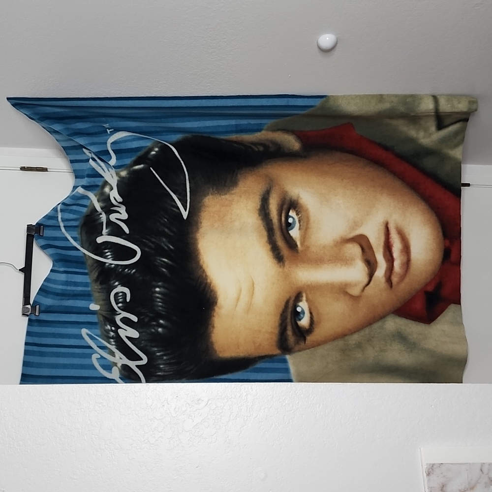 Elvis fleece blanket, fabric - Picture 4 of 4